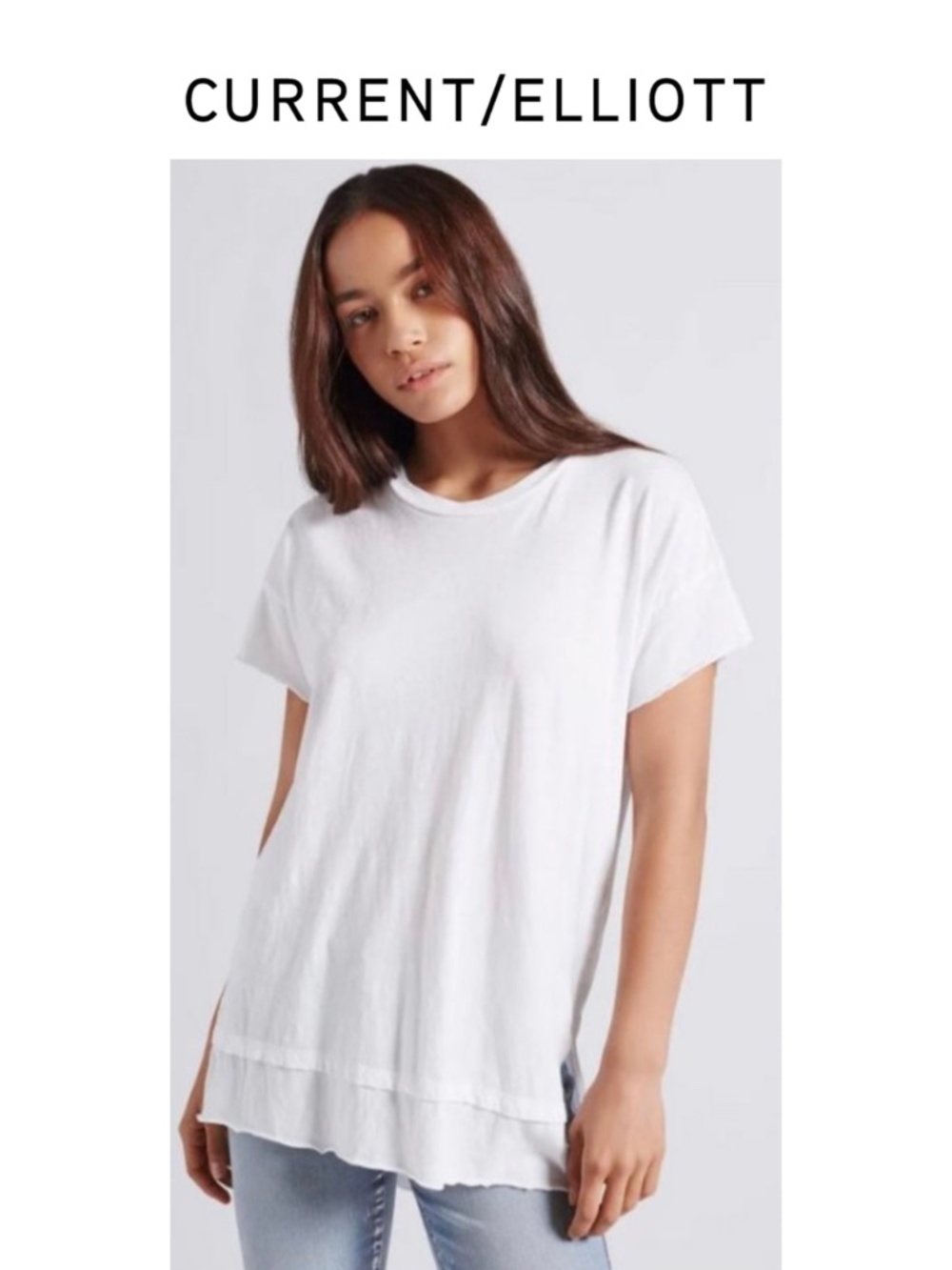 Current Elliott The High Low Tee